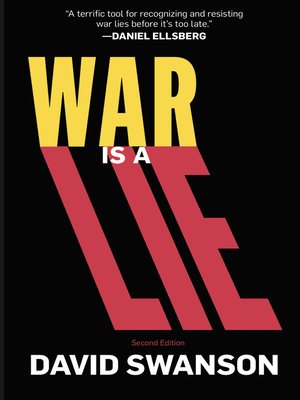cover image of War Is a Lie